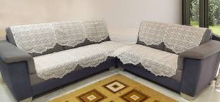 Sajavat Polycotton Geometric 3+2 Seater Sofa Cover
