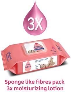 JOHNSON'S baby skincare - 72 wipes