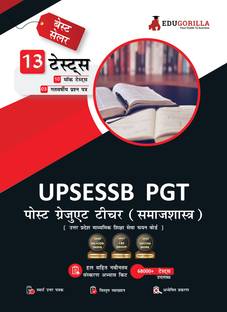 UP PGT Sociology Exam | UPSESSB Post Graduate Teacher  - 2023 (Hindi Edition) - 10 Full Length Mock Tests and 3 Previous Year Papers (1600 Solved Questions) UPSESSB with Free Access to Online Tests