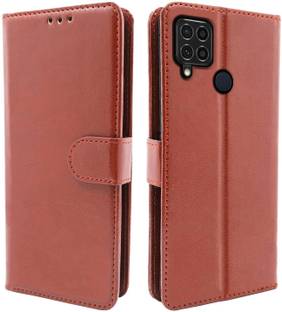 Juberous Flip Cover for Realme C15 Qualcomm Edition