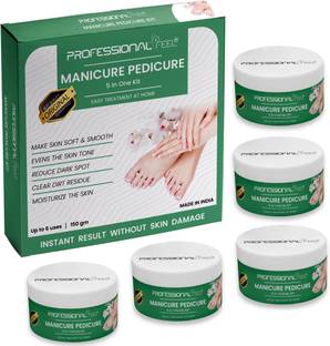 PROFESSIONAL FEEL Manicure Pedicure Facial Kit, Women & Men All Type Skin Whitening & Fairness