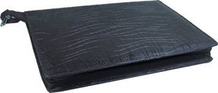 Essart PU Leather Expandable File Folder with zipp closure