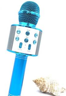 Y2H Enterprises QI_WS-858 Handheld Bluetooth Mic Speaker Compatible IOS AndriodColor May Vary Microphone