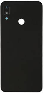 AceKing Battery Back Panel Housing Body with Fixed Camera Glass for Huawei Honor Nova 3i (Black) (Include Camera Glass) with Logo Back Panel