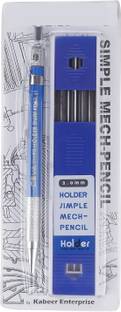 KNAFS 1PCS Mechanical Pencil 2.0mm with Leads,Removable Sharpener on Pencil Top Pencil