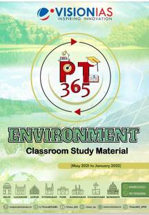 Vision Ias Pt 365 Environment 2022 (Printed Notes)