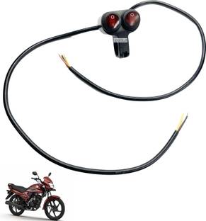 Dhe Best Bike Handlebar Dual Brake Fog Light ON Off Switches For Honda Dream Yuga Handle Bar Grip For Honda Dream Yuga