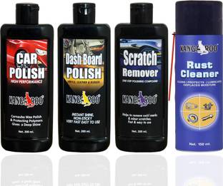 KANGAROO Liquid Car Polish for Dashboard, Exterior, Bumper, Leather, Exterior