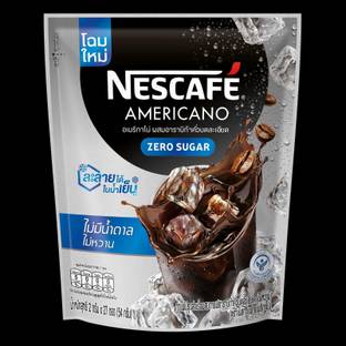 Nescafe Americano Zero Sugar, 54g Instant Coffee