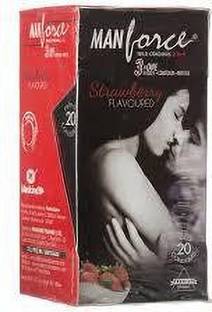 MANFORCE Strawberry Condom