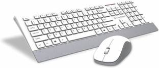 LAPCARE Smartoo L-999 / 1200 DPI Mouse & Keyboard Combo Wireless Standard Desktop Keyboard Compatible with Desktop, Laptop, Mac