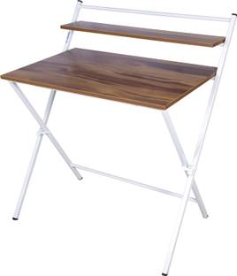 blumuno X-Plus Folding Table (Posh Wood) Engineered Wood Study Table