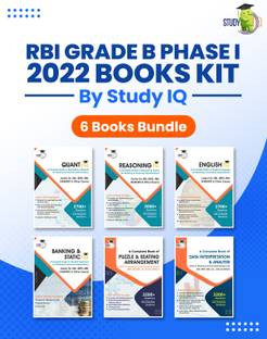 RBI GRADE B Phase I 2022 Books Kit By Study IQ