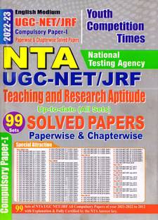 NTA/UGC-NET/JRF Compulsory Paper I English Chapterwise Solved Papers 2022