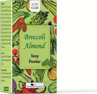 AGRI CLUB Instant Broccoli Almond Soup Powder 15 Sachets (each 15 gm)