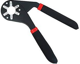 SEAHAVEN 8 Inch Bionic Adjustable Round Head Wrench by Logger Head Tools Single Hexagonal Adjustable Magic Wrench With Non-Slip Single Sided Bionic Wrench