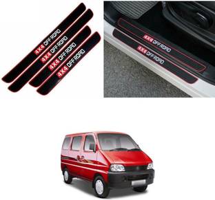XZRTZ Door Bumper Entry Guards Sill Scuff Cover Panel Step Protector C423 Matte, Glossy Maruti Eeco Side Garnish