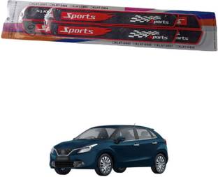 PROEDITION Door Bumper Entry Guards Sill Scuff Cover Panel Step Protector C162 Matte, Glossy Maruti Baleno Side Garnish