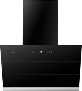 AGARO Royal Kitchen Chimney 60 cm 1350 m3/hr Auto-Clean Kitchen Hood Auto Clean Wall Mounted Black 135...