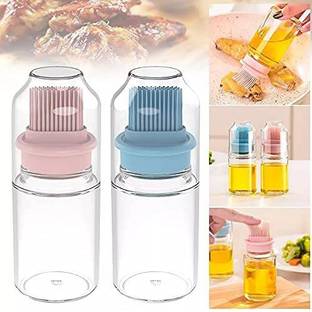 TRK IMPEX Oil & Vinegar Set Borosilicate Glass