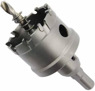 Gadariya King Carbide Tipped Hole Saw TCT Heavy Duty Thick Metal ,Stainless Steel ,Iron 45mm Metal Cutter