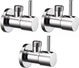 Senkiddpro by Senkiddpro Stainless Steel Turbo Angle Wall tap for Home and Kitchen (Pack of 3) Suitable for Home, Office, Hotels Angle Cock Faucet