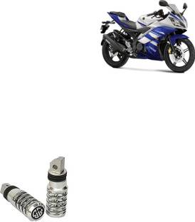 SEMAPHORE Spring Style Silver Metal Motorcycle Footrest For Yamaha R5 Foot Rest