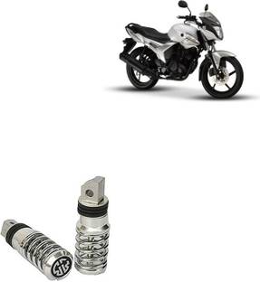 SEMAPHORE Spring Style Silver Metal Motorcycle Footrest For Yamaha SZR Foot Rest