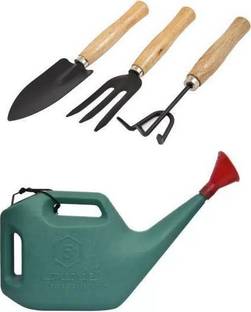 Ravel 5 LTR Water can with Garden too set Garden Tool Kit