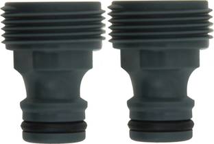 Divine Tree 3/4" Tap Connector for Threaded Tap Hose Connector - Pack of 2 Hose Connector