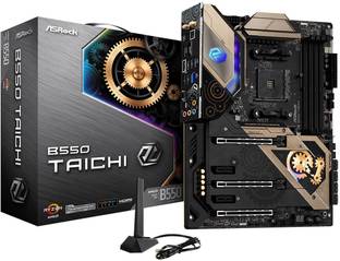 ASRock B550 Taichi AM4Socket ATX AMD B550 Chipset DDR4 Motherboard for Desktop