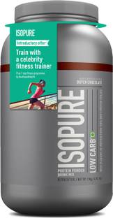 Isopure Low Carb Isolate, Instantized, Gluten - Free, Zero Added Sugar, Veg Whey Protein