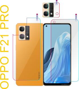 PONDRIK Front and Back Screen Guard for OPPO F21 Pro