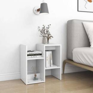 MD Furniturs Modern and Stylish End table, Bedside Table Engineered Wood Bedside Table