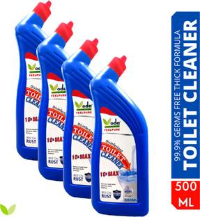 Feelpure TOP SELLING Disinfectant Toilet Cleaner 10x Max kills 99.9% Germs Thick Formula Wild Orchid Liquid Toilet Cleaner