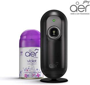 Godrej Aer Violet Fragrance Car Freshener Automatic Spray Violet Flowers Automatic Spray