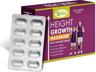 Riffway Height Growth Herbal Capsules Developes Bones Structure Improves Muscles
