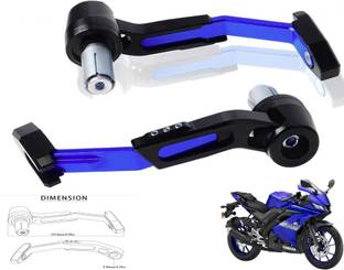 Generox LeverGuardBlue2pcs for all Bike2292 Bike Crash Guard