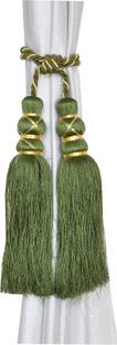 YUKANY Dark Green Tassels