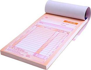Kshivi Bill Book A5 Bill Book Ruled 200 Pages