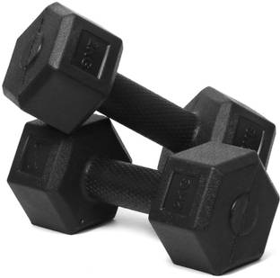 Adrenex PVC Octa (2Kg*2) Pair Fixed Weight Dumbbell
