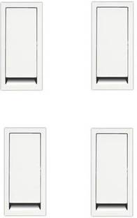 JELECTRICALS Modular Flat Switch 6 AMP 6 A One Way Electrical Switch