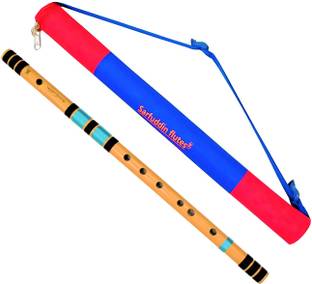 Sarfuddin Flutes A Sharp Base Right Handed 22 Inches Premium Quality Bamboo Flute