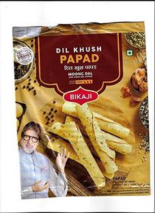 Bikaji DIL KHUSH PAPAD Masala Papad (Pack of 2)