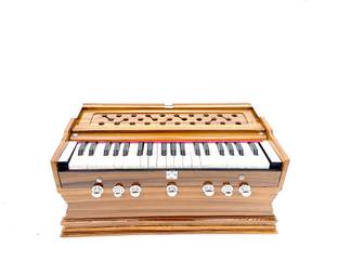 MAGA MART With Bag Free Musical Harmonium 7 Stopper Number For Keys 39 Best Quality Colour 3.2 Octave Hand Pumped Harmonium