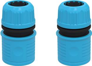 Divine Tree 1/2" Hose Quick Connector Garden Hose Pipe Nozzle Tap Adapter - Pack of 2 Hose Connector