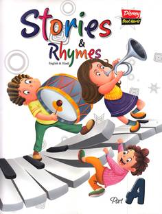 Stories And Rhymes In English And Hindi Part-A | Pre-Primary Rhymes Reading Books For Kids, Early Learning Nursery, Preschool And Primary Children Books Of Rhymes