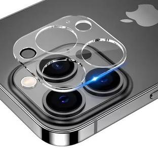 VOLMERE Camera Lens Protector for Apple iPhone 12 Pro 9H Hardness Flash Cut with Black Border (Not Flexible)