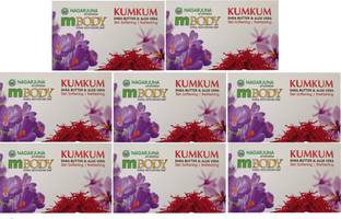 Nagarjuna KUMKUM mBODY Herbal Soap - 8 x 75g Packs