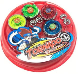 pflegen Beyblade Set With And Assemble Tool Tornado Speed Top (Multicolor)